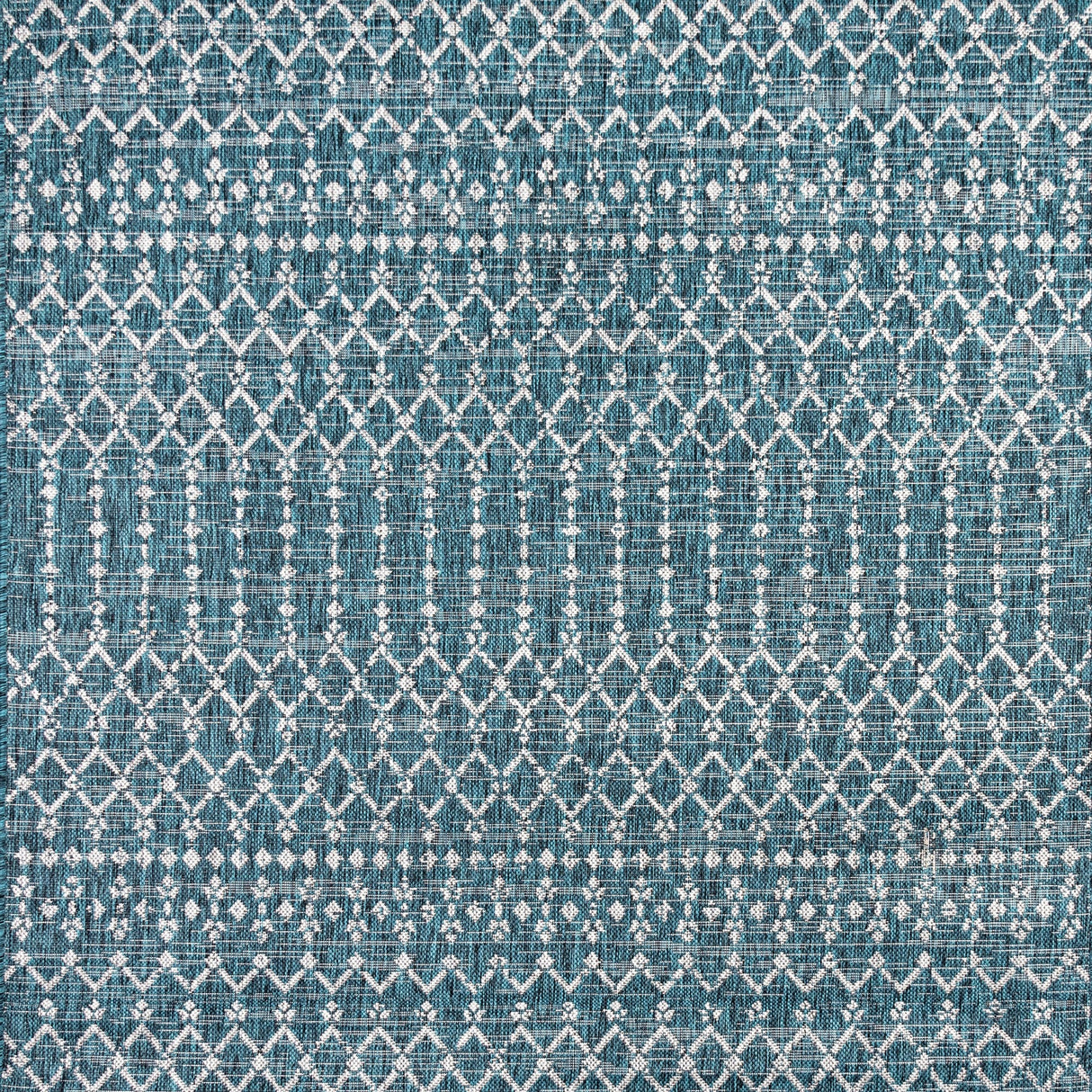 Ourika Moroccan Geometric Textured Indoor/Outdoor Square Area Rug - Tuesday Morning - Area Rugs
