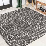 Ourika Moroccan Geometric Textured Indoor/Outdoor Square Area Rug - Tuesday Morning - Area Rugs