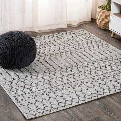 Ourika-Moroccan-Geometric-Textured-Indoor/Outdoor-Square-Area-Rug-Area-Rugs