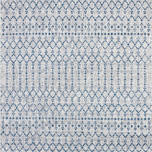 Ourika Moroccan Geometric Textured Indoor/Outdoor Square Area Rug - Tuesday Morning - Area Rugs