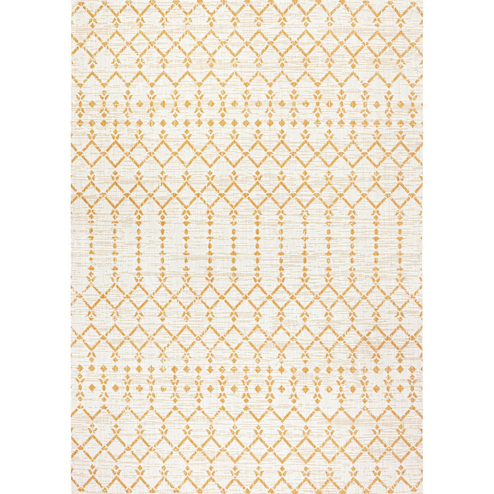Ourika Moroccan Geometric Textured Weave Indoor/Outdoor Area Rug - Tuesday Morning - Area Rugs