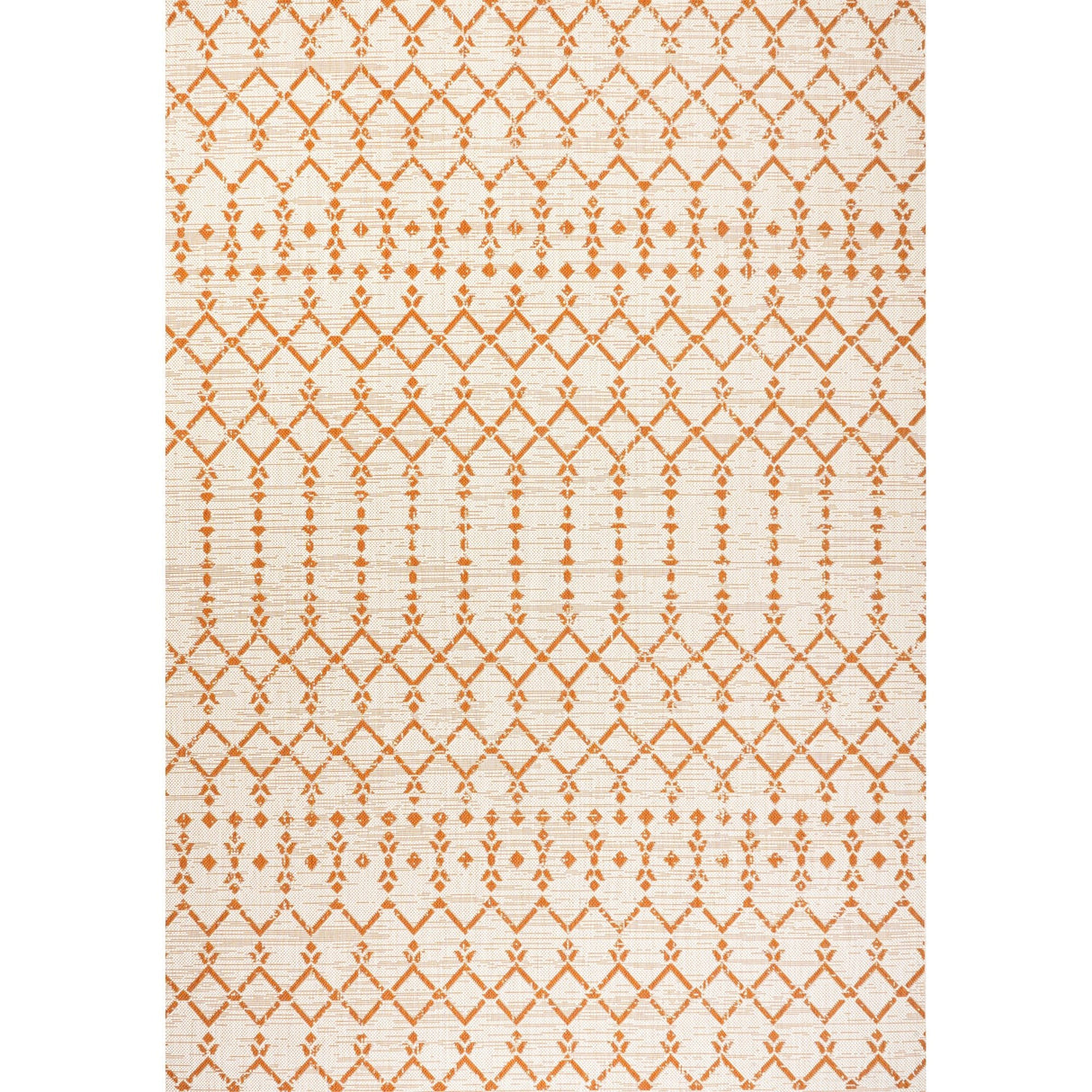 Ourika Moroccan Geometric Textured Weave Indoor/Outdoor Area Rug - Tuesday Morning - Area Rugs