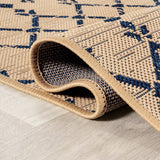 Ourika Moroccan Geometric Textured Weave Indoor/Outdoor Area Rug - Tuesday Morning - Area Rugs