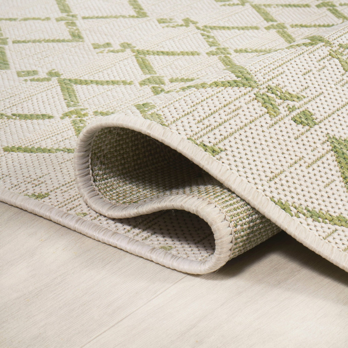 Ourika Moroccan Geometric Textured Weave Indoor/Outdoor Area Rug - Tuesday Morning - Area Rugs