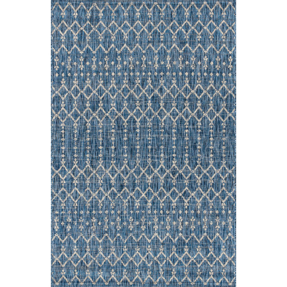 Ourika Moroccan Geometric Weave Indoor/Outdoor Area Rug - Tuesday Morning - Area Rugs