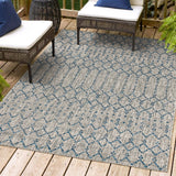 Ourika Moroccan Geometric Weave Indoor/Outdoor Area Rug - Tuesday Morning - Area Rugs