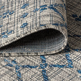 Ourika Moroccan Geometric Weave Indoor/Outdoor Area Rug - Tuesday Morning - Area Rugs