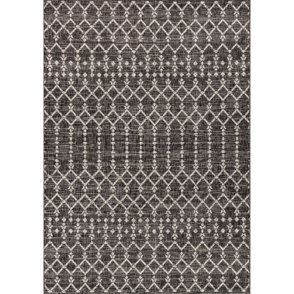 Ourika Moroccan Geometric Weave Indoor/Outdoor Area Rug - Tuesday Morning - Area Rugs