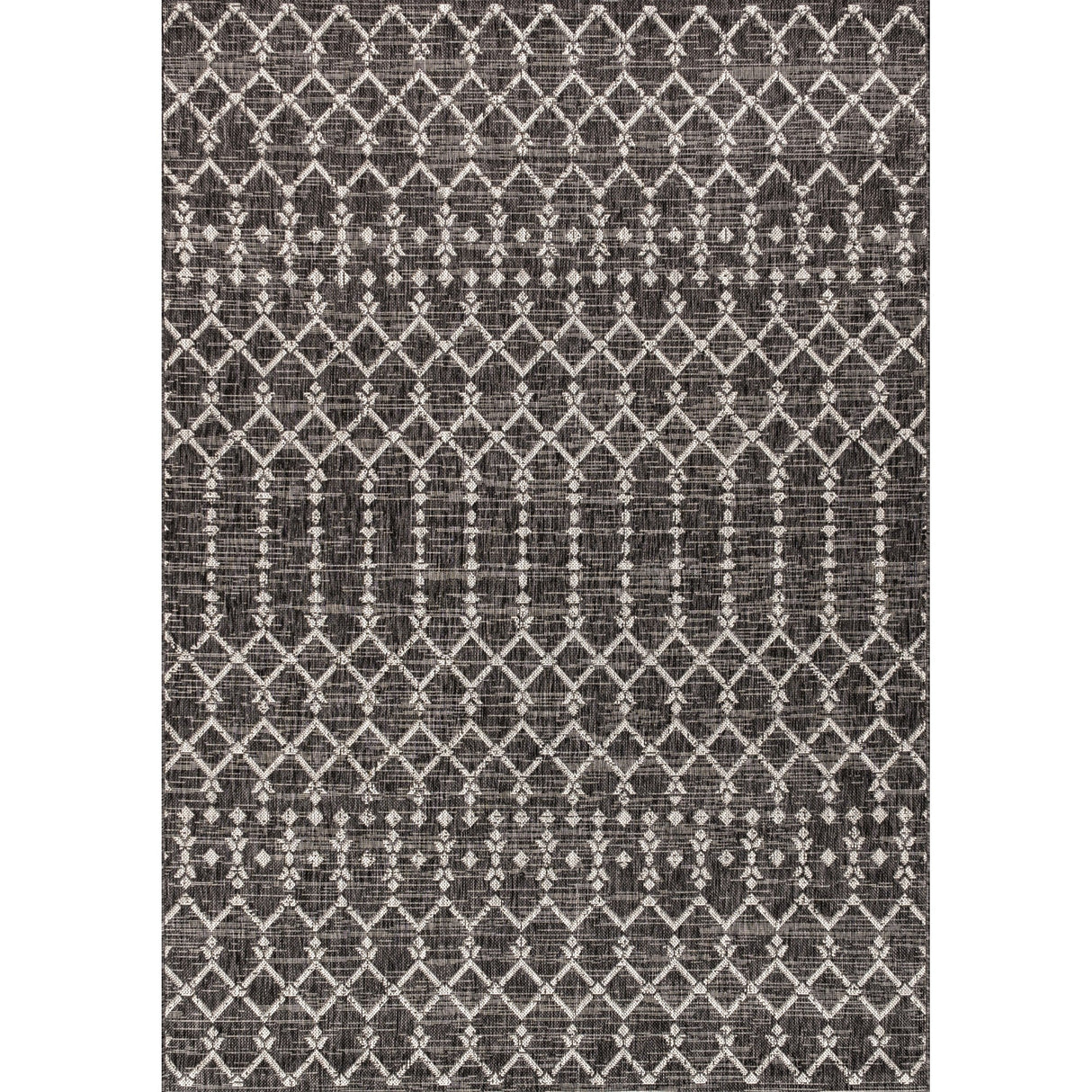 Ourika Moroccan Geometric Weave Indoor/Outdoor Area Rug - Tuesday Morning - Area Rugs