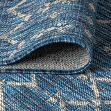 Ourika Moroccan Geometric Weave Indoor/Outdoor Area Rug - Tuesday Morning - Area Rugs