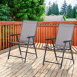 Outsunny-set-of-2-patio-folding-chairs,-stackable-outdoor-sling-patio-dining-chairs-with-armrests-for-lawn-Outdoor-Chairs