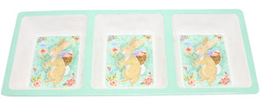 Joy Of Easter 3 Section Relish Tray