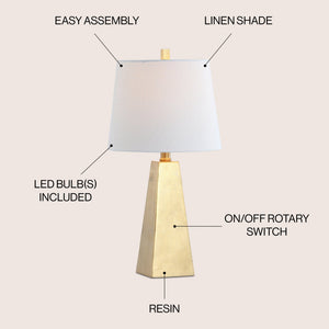 Owen contemporary resin led table lamp - Tuesday Morning - Table Lamps