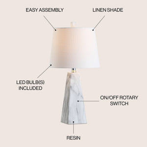 Owen contemporary resin led table lamp - Tuesday Morning - Table Lamps