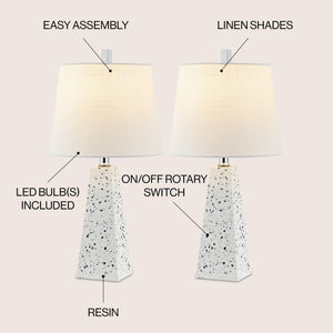 Owen contemporary resin led table lamp - Tuesday Morning - Table Lamps