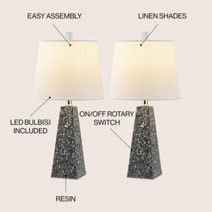 Owen contemporary resin led table lamp - Tuesday Morning - Table Lamps