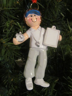 Coach Woman Ornament