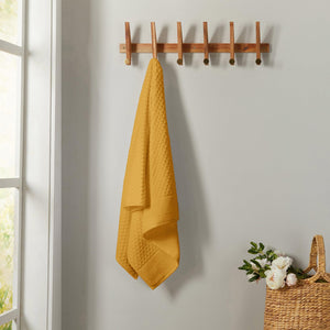 Cotton Diamond Waffle Weave Bath Towel Set - Grayson Collection