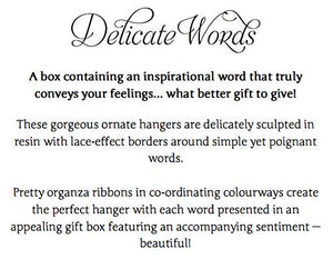 Delicate Words - Good Luck