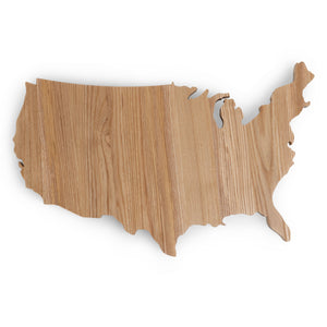 USA Map Serving Board