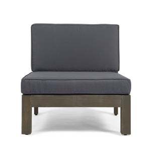 Oana 4-Piece Sofa Set with Coffee Table, Dark