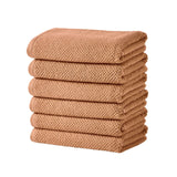 Cotton textured bath towel set - acacia collection