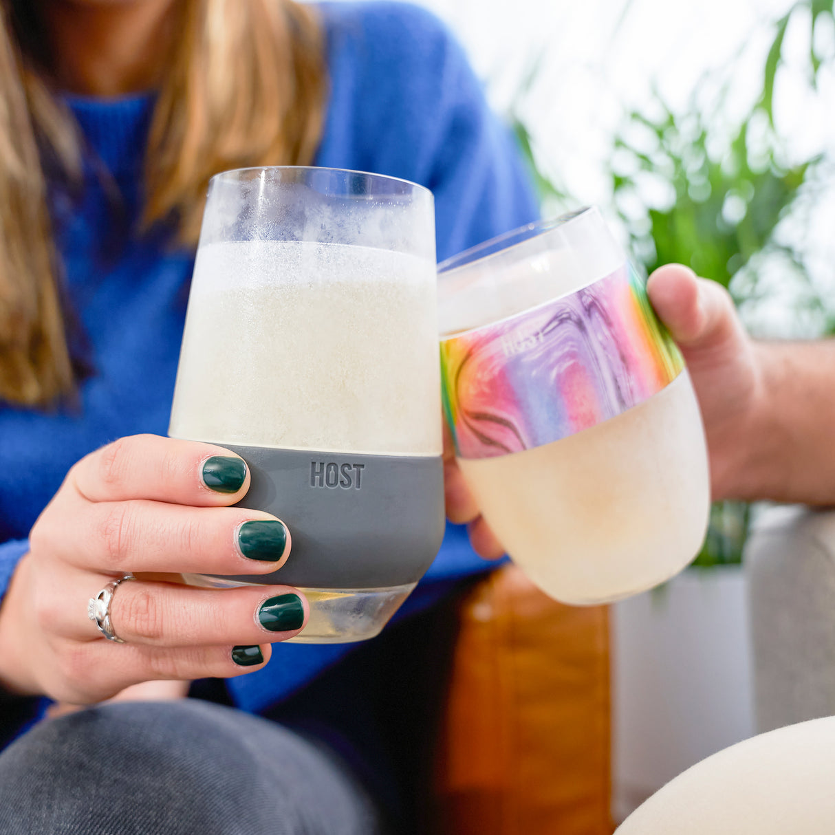 Wine freeze™ xl cup in gray by host®