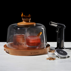 Alchemi cocktail smoking dome viski®