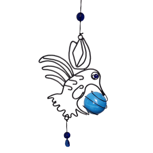 Solar Lighted Hanging Hummingbird