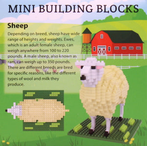 Mini Building Blocks - Farm Series - Sheep
