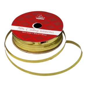 1/8 Inch Curling Ribbon - 70 Feet Long - Gold