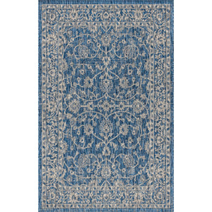 Palazzo Vine and Border Textured Weave Indoor/Outdoor Area Rug - Tuesday Morning - Area Rugs