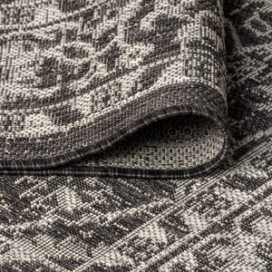 Palazzo Vine and Border Textured Weave Indoor/Outdoor Area Rug - Tuesday Morning - Area Rugs