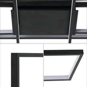 Palco contemporary minimalist metal adjustable dimmable geometric integrated led flush mount - Tuesday Morning - Outdoor Lighting
