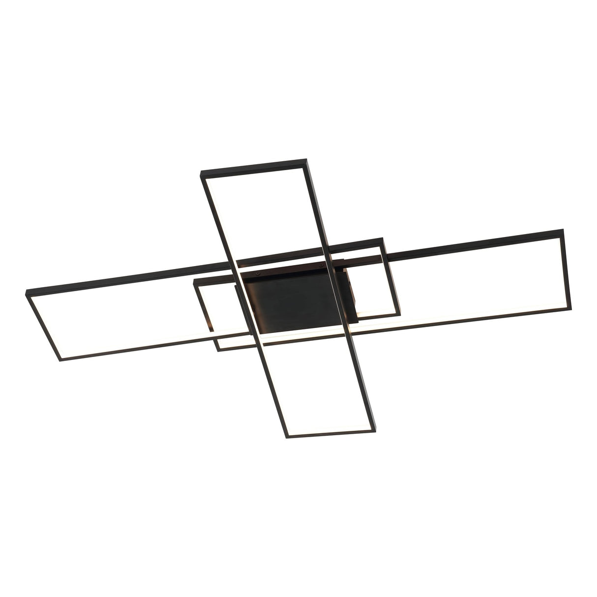 Palco contemporary minimalist metal adjustable dimmable geometric integrated led flush mount - Tuesday Morning - Outdoor Lighting