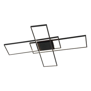 Palco contemporary minimalist metal adjustable dimmable geometric integrated led flush mount - Tuesday Morning - Outdoor Lighting