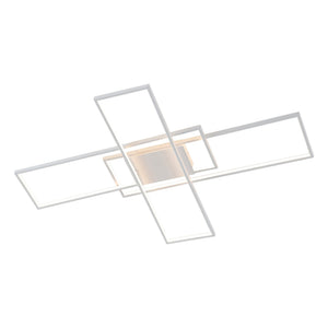 Palco contemporary minimalist metal adjustable dimmable geometric integrated led flush mount - Tuesday Morning - Outdoor Lighting