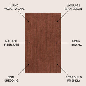 Pata Hand Woven Chunky Jute Area Rug - Tuesday Morning - Area Rugs
