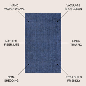 Pata Hand Woven Chunky Jute Area Rug - Tuesday Morning - Area Rugs