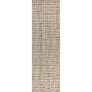 Pata Hand Woven Chunky Jute Runner Rug - Tuesday Morning - Runner Rugs