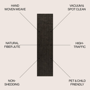Pata Hand Woven Chunky Jute Runner Rug - Tuesday Morning - Runner Rugs
