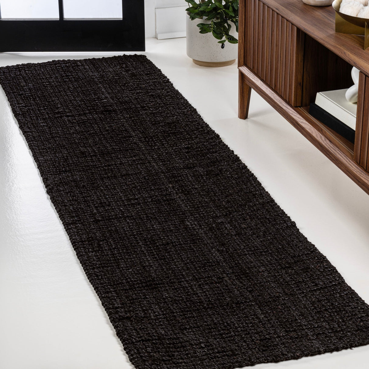 Pata Hand Woven Chunky Jute Runner Rug - Tuesday Morning - Runner Rugs