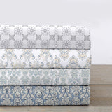 Patina Vie Maison Bed Sheets 100% Cotton Percale Floral Printed Cool & Crisp Sheet Set