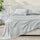 Patina Vie Maison Bed Sheets Full / White / Green Floral 100% Cotton Percale Floral Printed Cool & Crisp Sheet Set