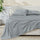 Patina Vie Maison Bed Sheets Full / Blue / Tan Floral 100% Cotton Percale Floral Printed Cool & Crisp Sheet Set