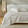 Patina Vie Maison Bed Sheets King / White / Terracotta Floral 100% Cotton Percale Floral Printed Cool & Crisp Sheet Set