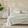 Patina Vie Maison Bed Sheets Queen / Geometric - Grey 100% Cotton Vintage Floral Printed Flannel Sheet Set