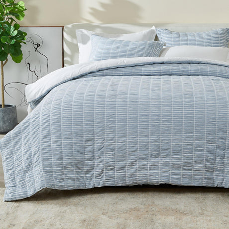 100%-cotton-puckered-3-pc-reversible-comforter-set-with-shams-Quilts-&-Comforters