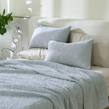 Patina Vie Maison Quilts & Comforters 100% Cotton Quilt Set with Boho Stitched Detail