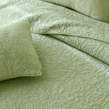 Patina Vie Maison Quilts & Comforters 100% Cotton Quilt Set with Boho Stitched Detail
